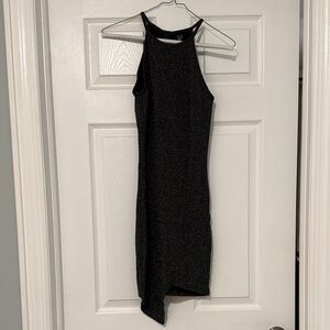 Elegant Black Sleeveless Dress